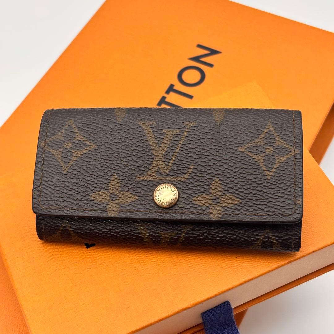 鑑定済み】ルイヴィトン✨モノグラム✨キーケース ミュルティクレ4