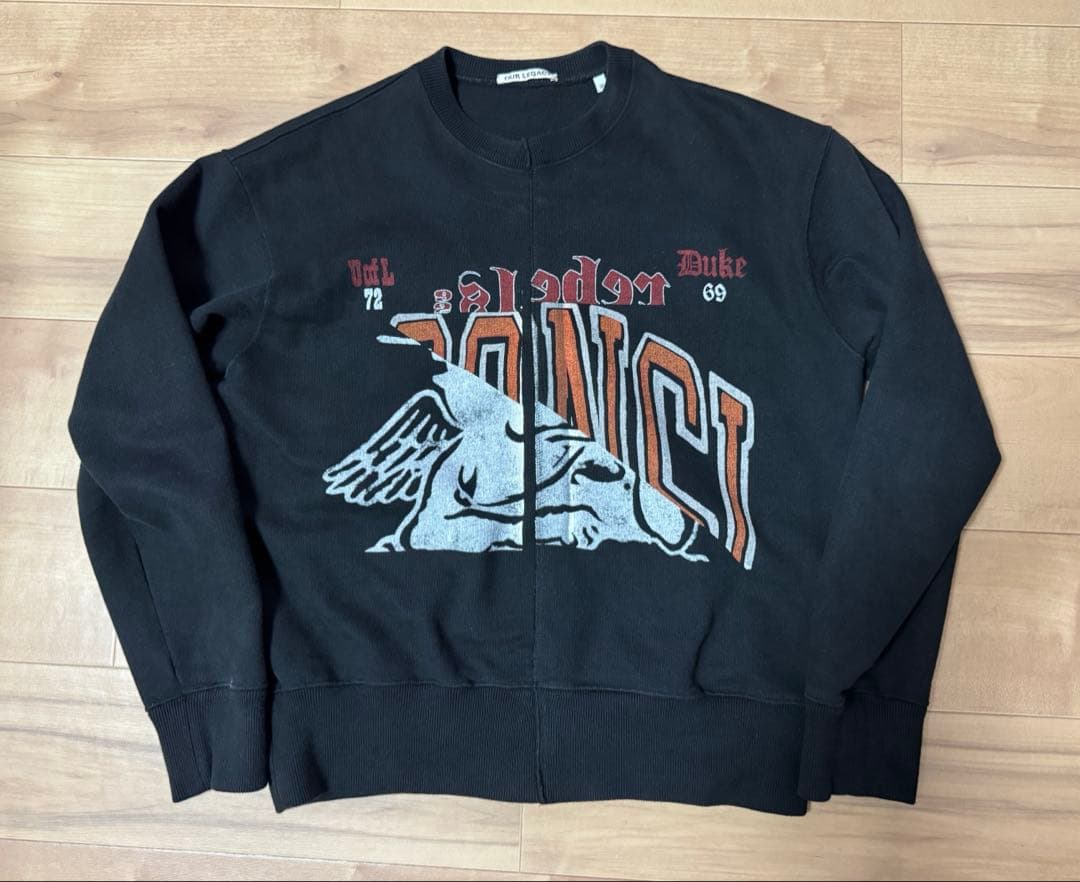 トップス OUR LEGACY 21AW SLASHED BASE SWEAT Our Legacy Slashed Base sweat - black | Garmentory