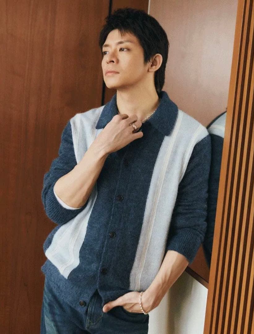 【岸優太さん着用】BANANAREPUBLIC シルバー ブレスレット 5冊目 ブレスレット長いんだけどどうやってつけるのが正解なのですか