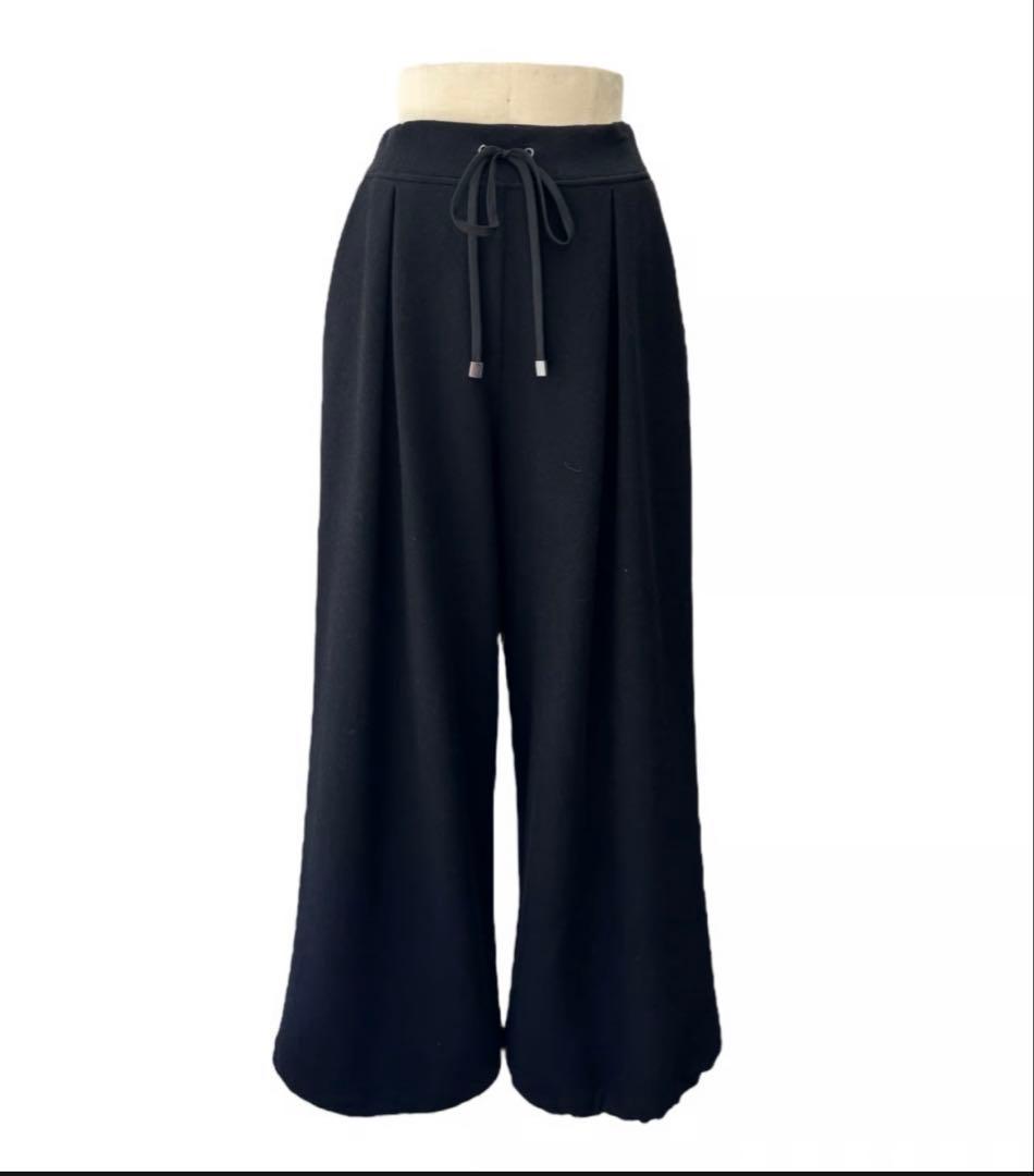 ayane 接結天竺ウォームワイドパンツ　38サイズ SALE! ayane アヤン接結天竺ウォームワイドパンツ 896123 | Select