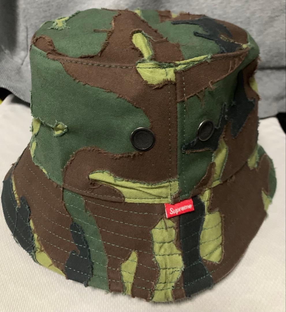【新品未使用】supreme/supreme CAMOクラッシャーハット　迷彩 SUPREME / シュプリーム レイヤード カモ クラッシャー ハット SS25H98