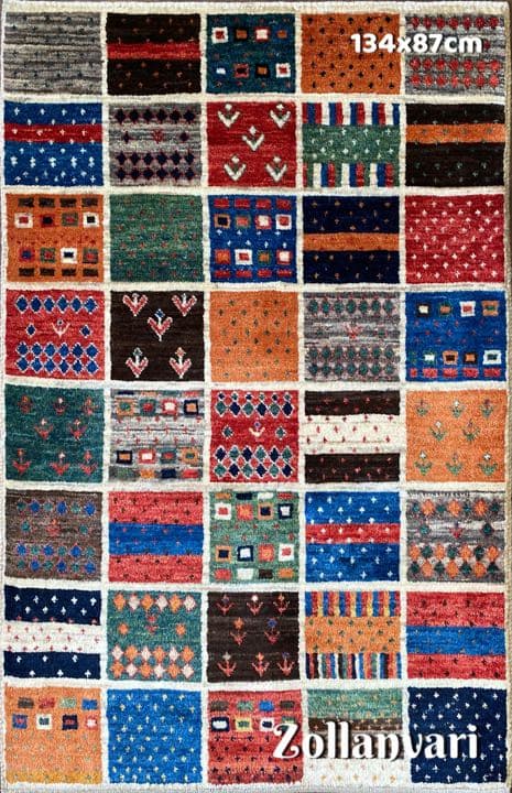 ゾランヴァリ ギャッベ 134×87cm ZOLLANVARI 楽天市場】ゾランヴァリ ギャッベの通販