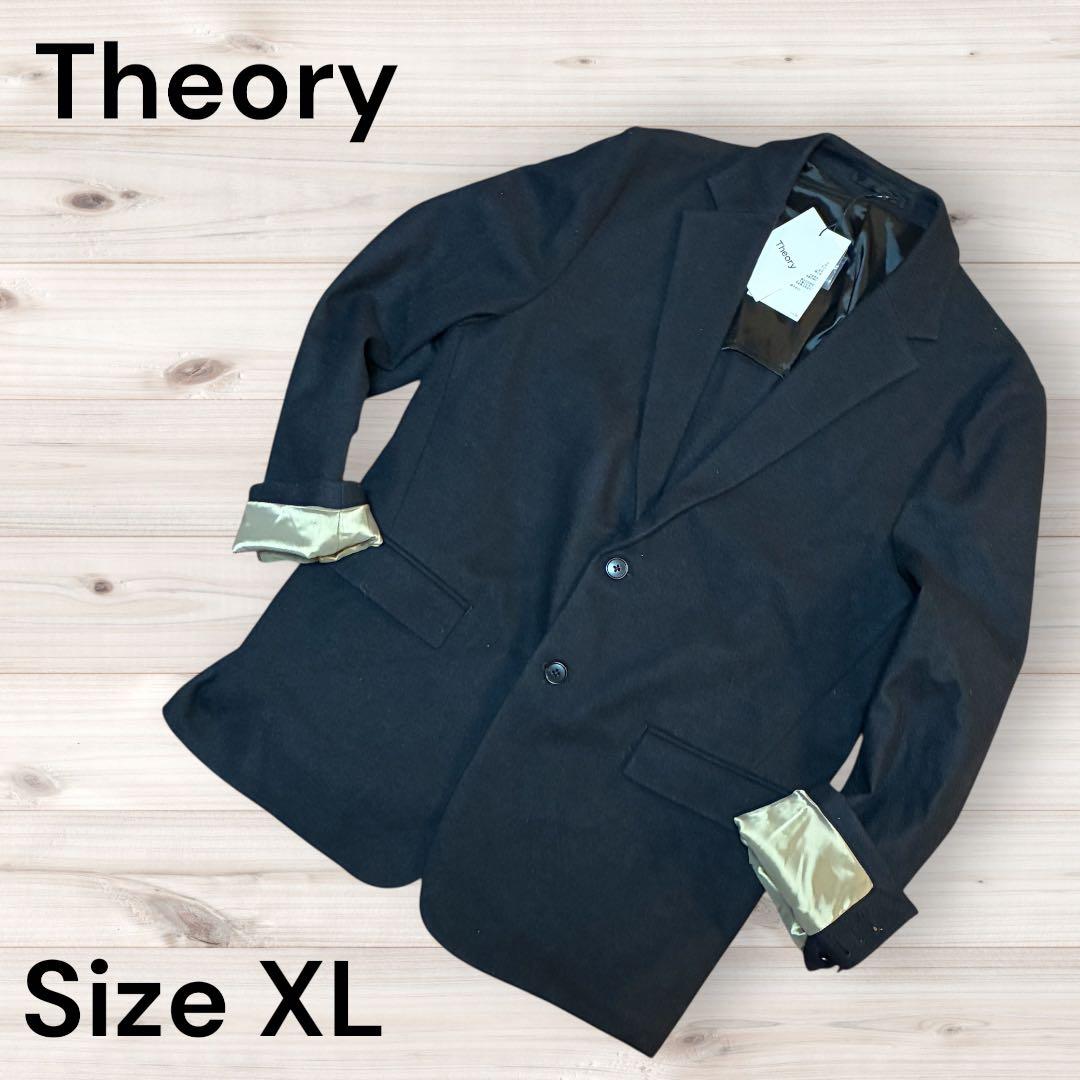 新品未使用　セオリー　Theory ウールテーラードジャケット　生地　イタリア製 中古・古着通販】theory (セオリー) テーラードジャケット ブラック