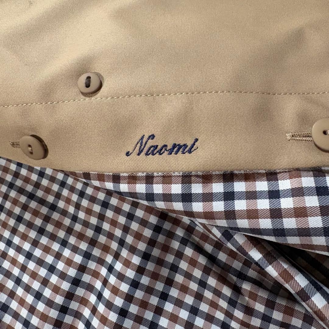 試着のみ✨ アクアスキュータム トレンチコート ブルー 青 ライナー