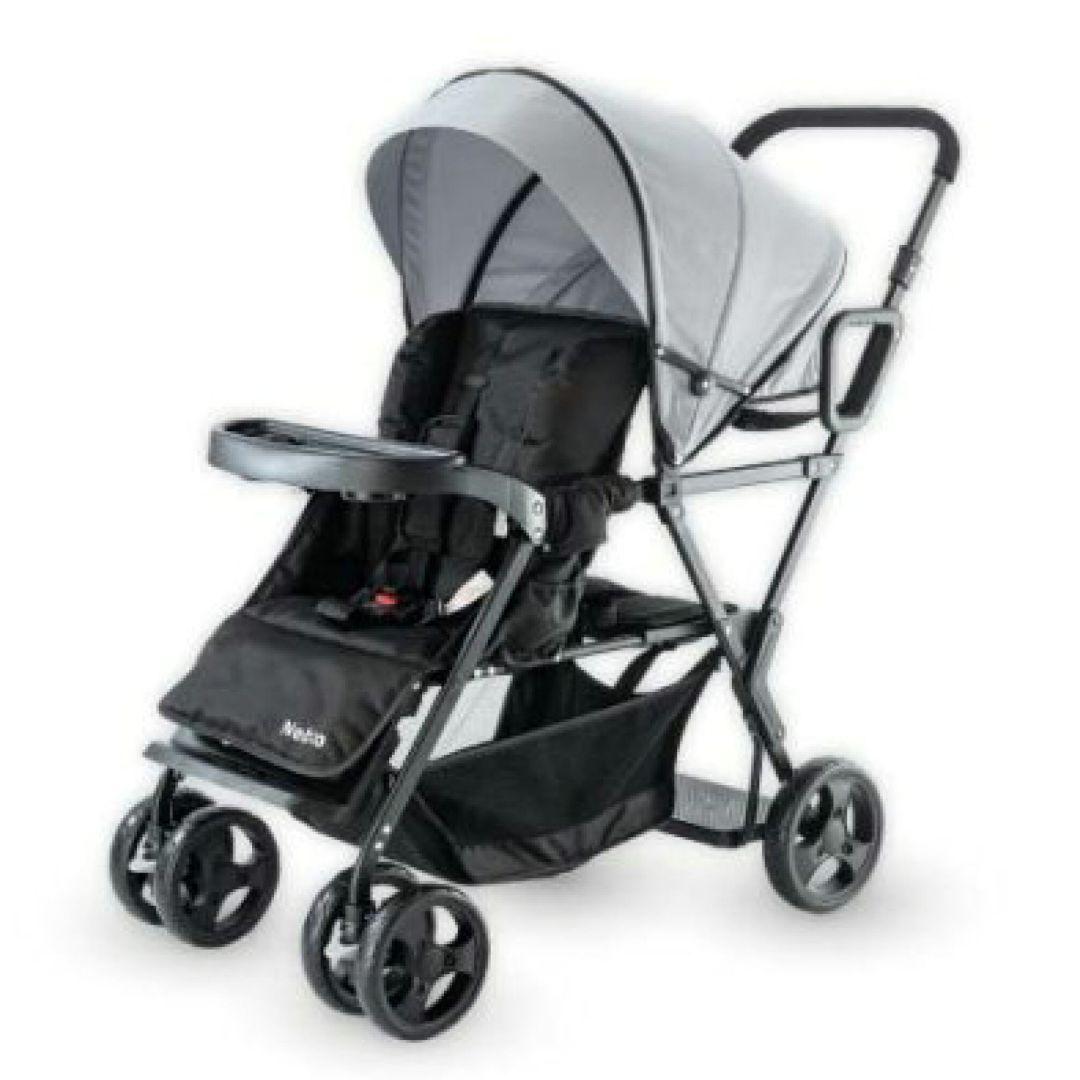 【S-N】ベビーカー amitie F ネビオ　Nebio　二人乗り 楽天市場】【2人乗りサイズでもコンパクト！】二人乗り 2人乗り