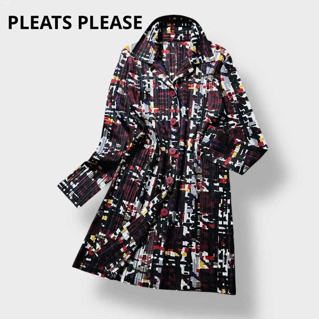 【美品✨Lサイズ】プリーツプリーズ ロングシャツ イッセイミヤケ イッセイ・ミヤケ プリーツプリーズ・トップス Bランク. : 質屋さのや
