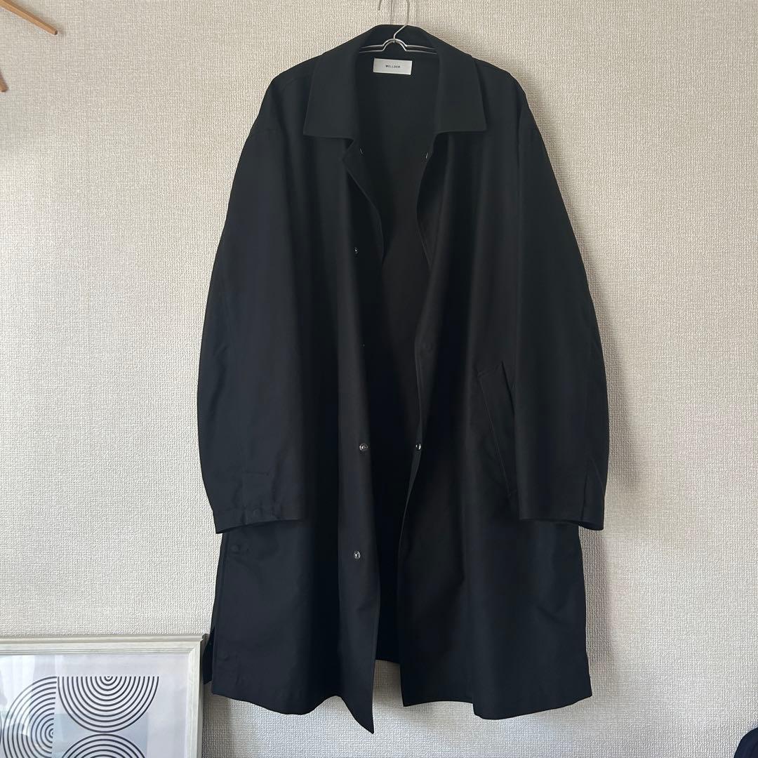 WELLDER ｜ウェルダー｜ステンカラーコート｜ WELLDER (ウェルダー) Stand Collar Coat / スタンドカラーコート