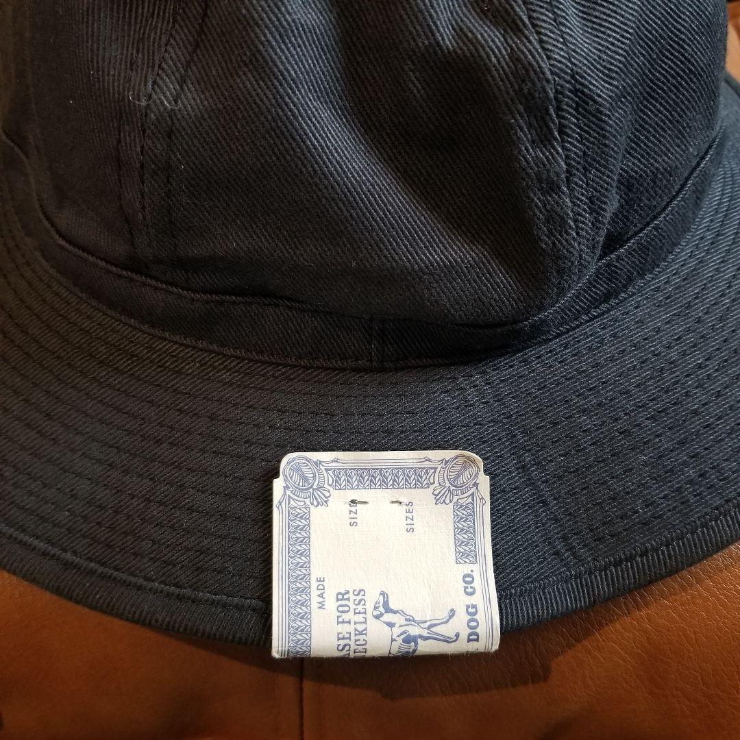 H.W.DOG & CO. 黒 バケットハット サイズ36