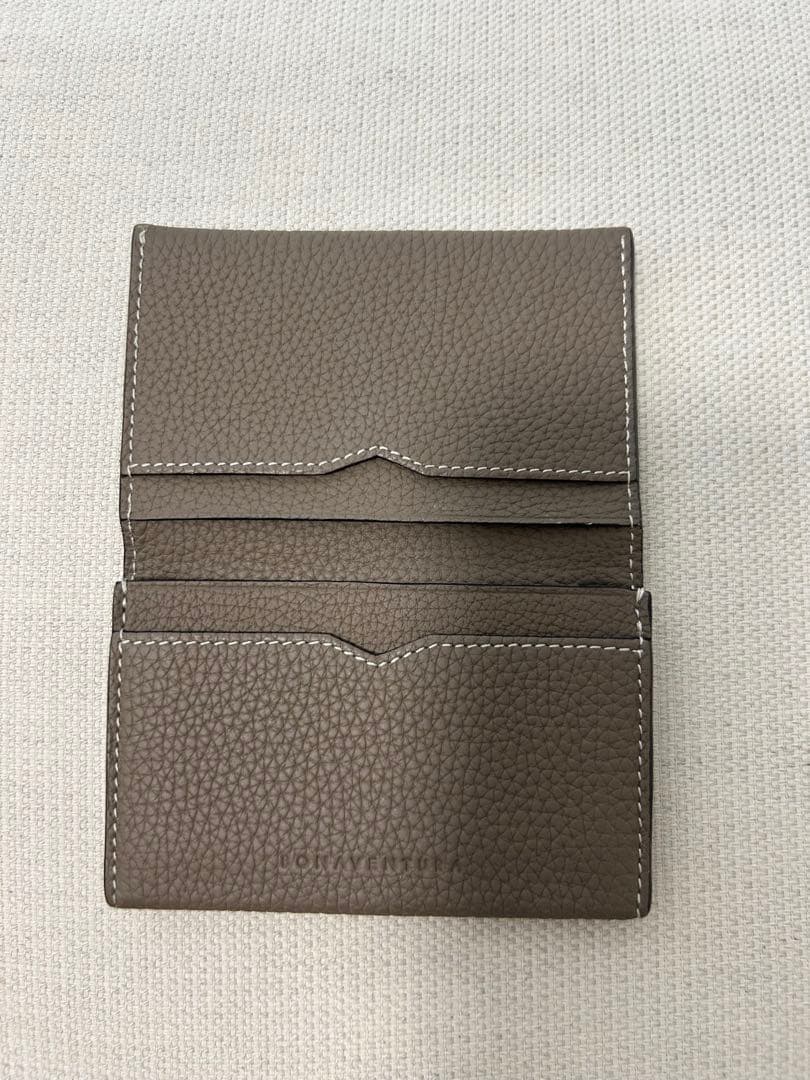美品 ボナベンチュラ ビジネスカードケース シュリンクレザー 名刺入れ ケース ビジネスカードケース シュリンクレザー（名刺入れ）｜BONAVENTURA