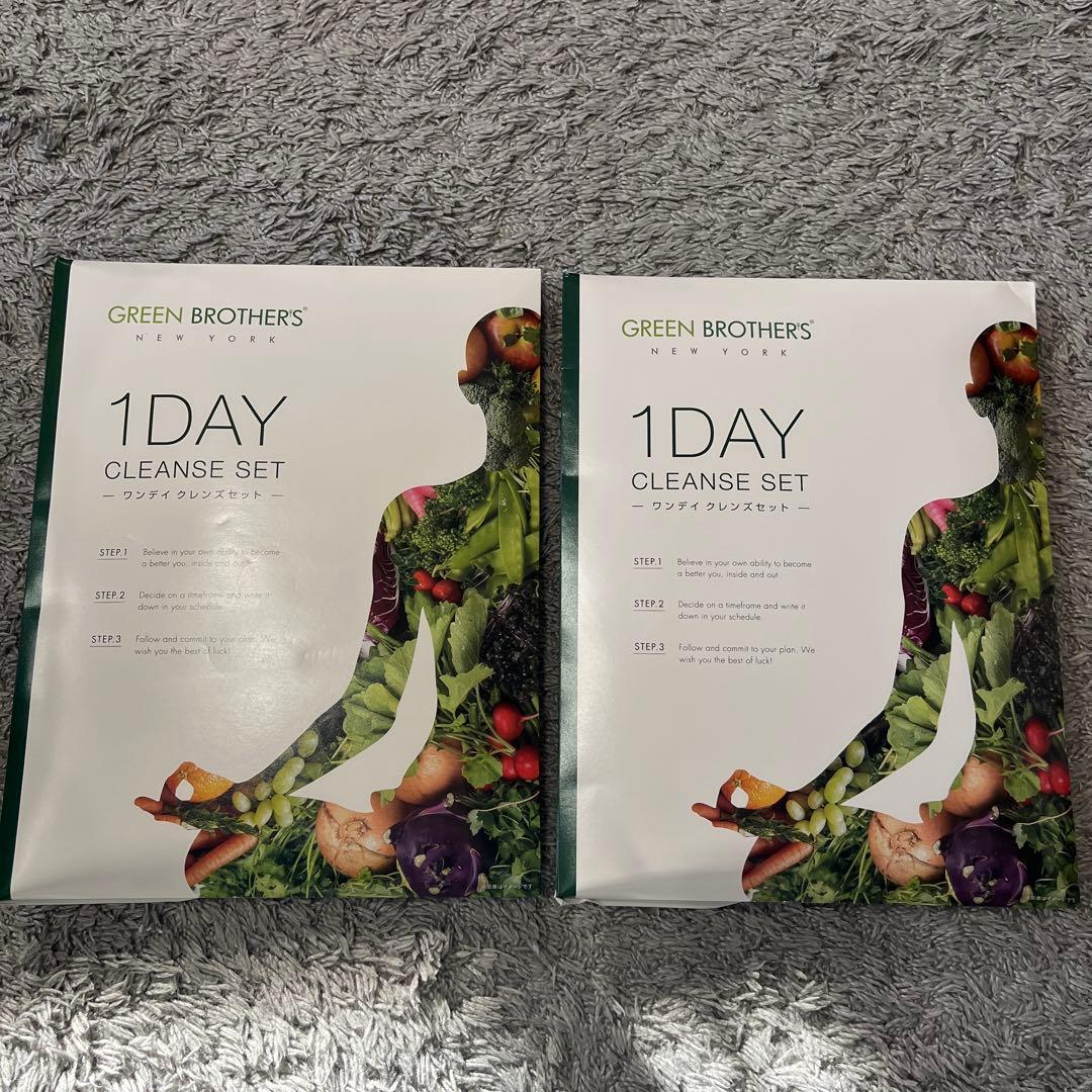 【即購入可】GREEN BROTHERS 1DAY CLEANSE SET ワンデイクレンズ セット green brothers gb 1day cleanse set 3箱