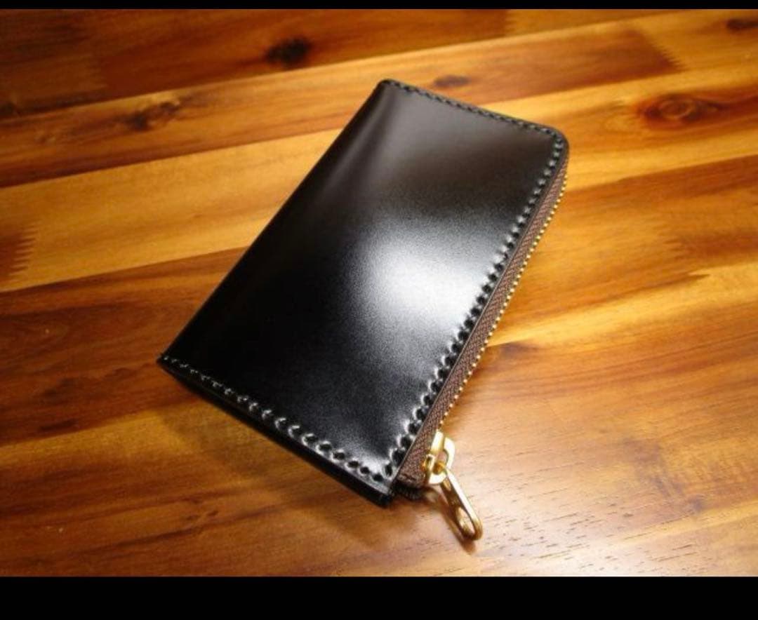 オーダー品　Ｌ字ファスナー　ミニ財布 L字ファスナーミニ財布「マルツ」 | レザークラフト sisrey (シスレイ)