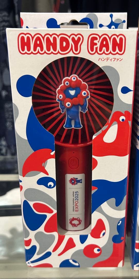 ミャクミャク 扇風機 ハンディファン 大阪 万博 公式 - メルカリ