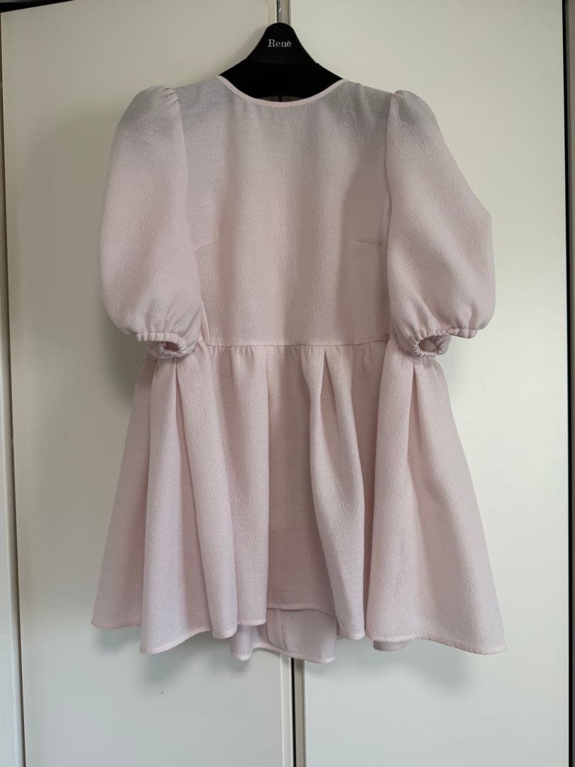 アベニールエトワール♡ ジャガードタックペプラムブラウス 38