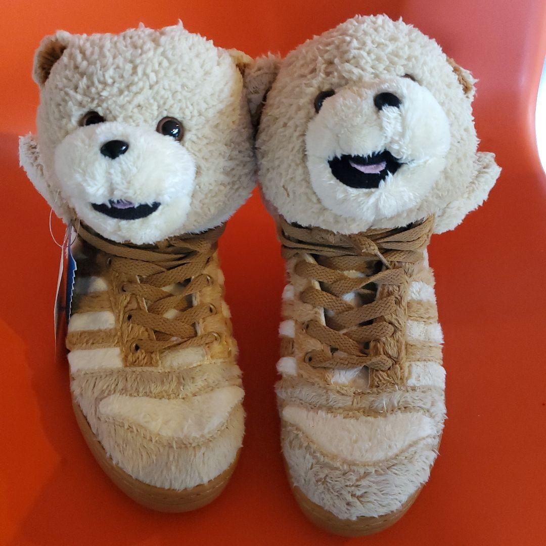 Adidas アディダス ×ジェレミースコット スニーカー テディベア クマ