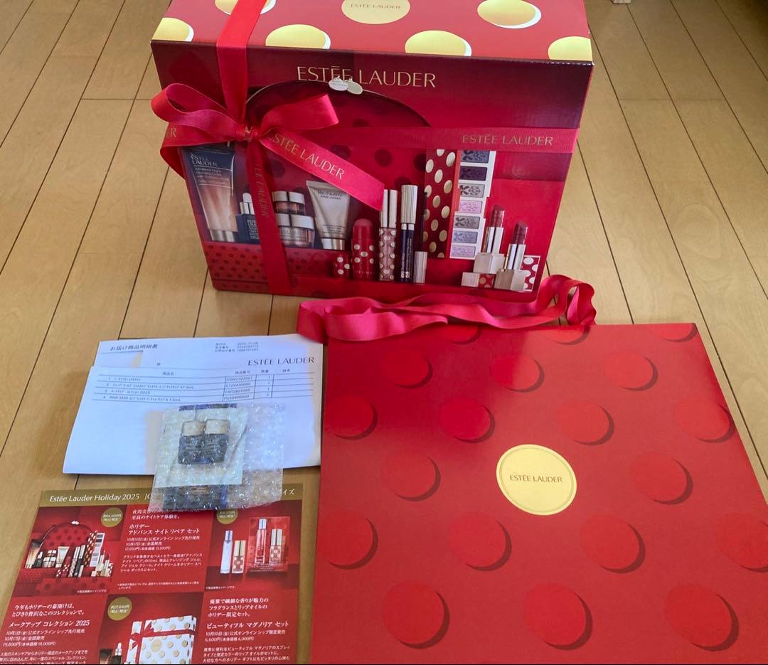 未開封 エスティローダー メークアップコレクション 2025 クリスマスコフレ IG_09_esteelauder_thumb-
