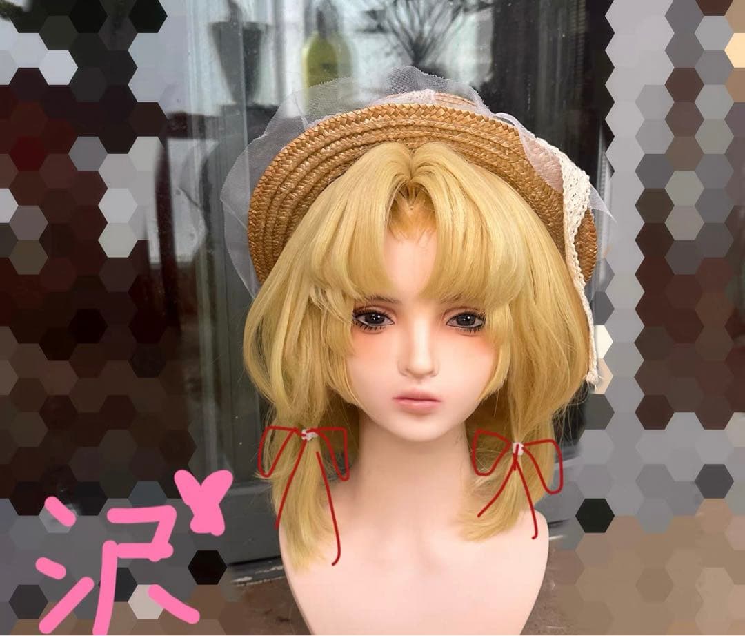 東方Project コスプレ 洩矢諏訪子 ウィッグ 洩矢諏訪子 コスプレ衣装 ウィッグ 帽子 仮装 変装 コスチューム 演出