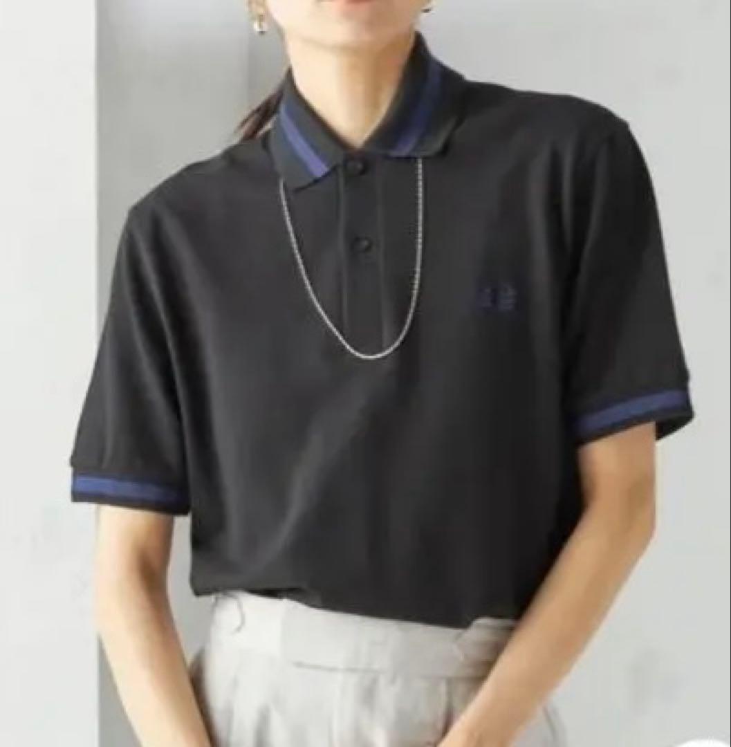 FRED PERRY M2 POLO ENGLAND ブラック FRED PERRY（フレッドペリー） ポロシャツ The Fred Perry Shirt - M2