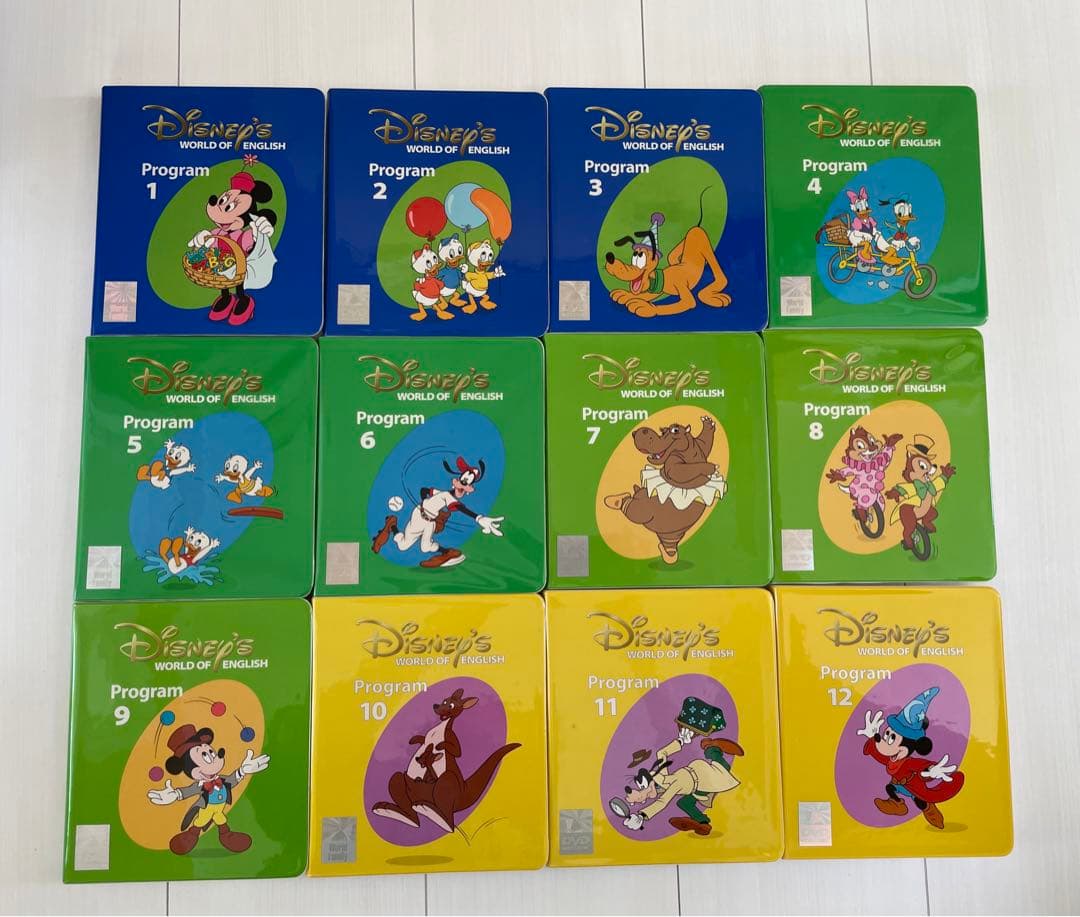 Disney's World of English DVD 12巻セット - メルカリ