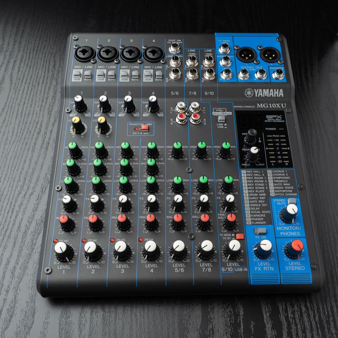 YAMAHA ヤマハMG10XU アナログミキサー &ハードケースセット XANAD EVA ハードケース ヤマハ MG10XU/MG10/MG0610 入力ステレオ