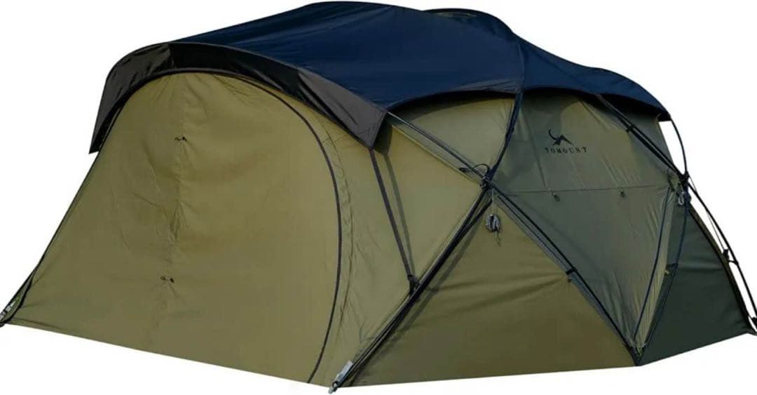 1シェルターテント TC 自立式 2～3人用 アルミポール 煙突穴付き4シーズン YARN TC ワンポールテント| 2-3人用 TCテント（煙突穴付き）｜