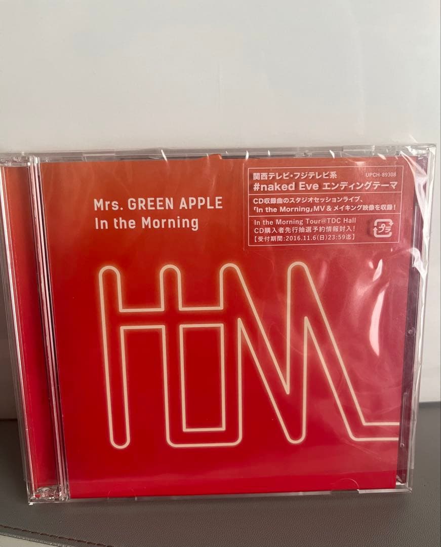 ト*ー様 Mrs. GREEN APPLE In the Morning 初回限 dショッピング |Mrs． GREEN APPLE 「IN THE MORNING TOUR - LIVE at