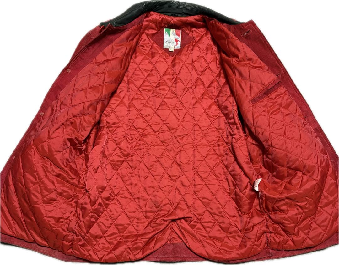 ヴィンテージ品 赤色スエードジャケット S115959896 - ジャケット