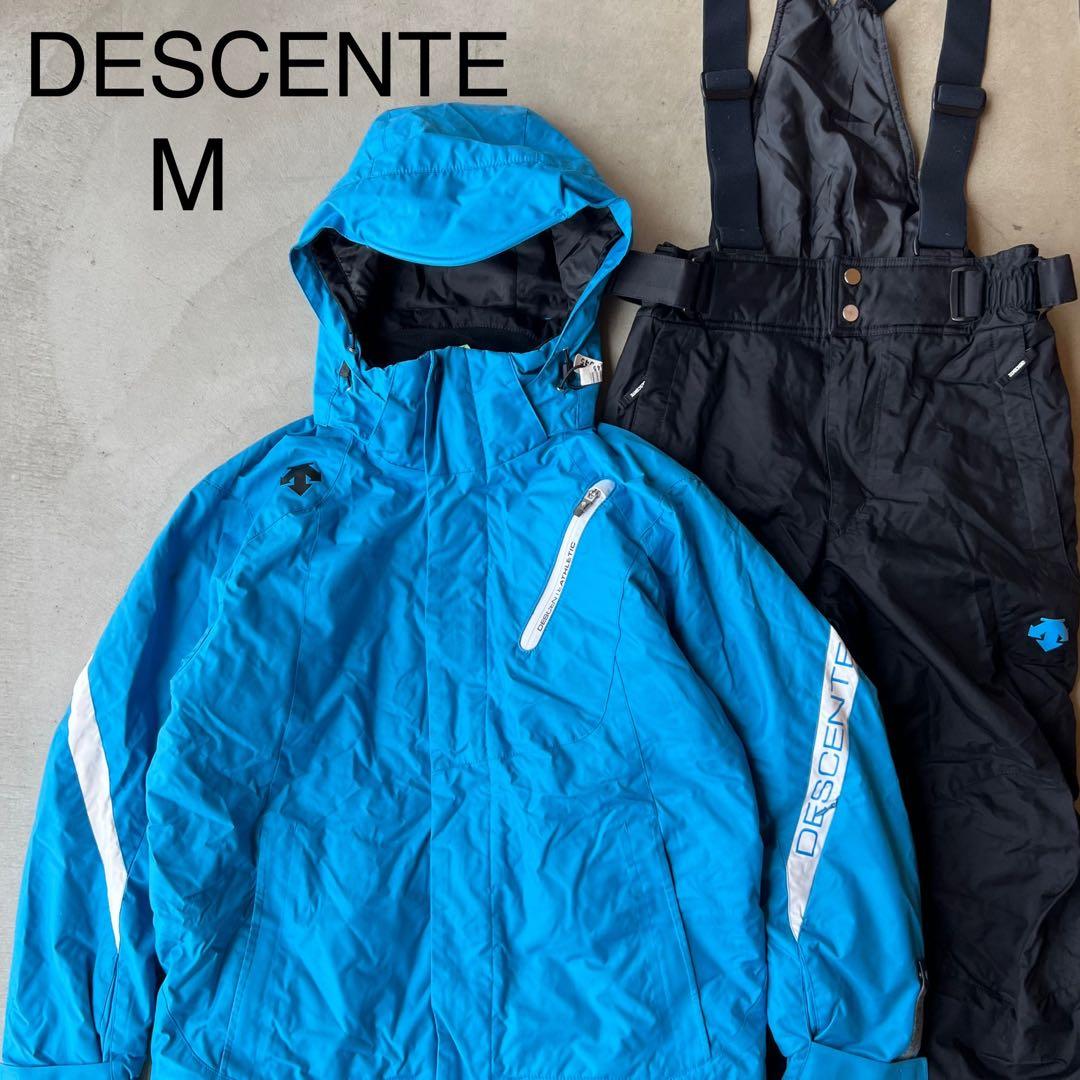 【DESCENTE】デサント　M　スキー　スノーボード　ウェア　上下　セット MOVESPORT DESCENTE デサント スキーウェア 上下セット INSULATED SUIT