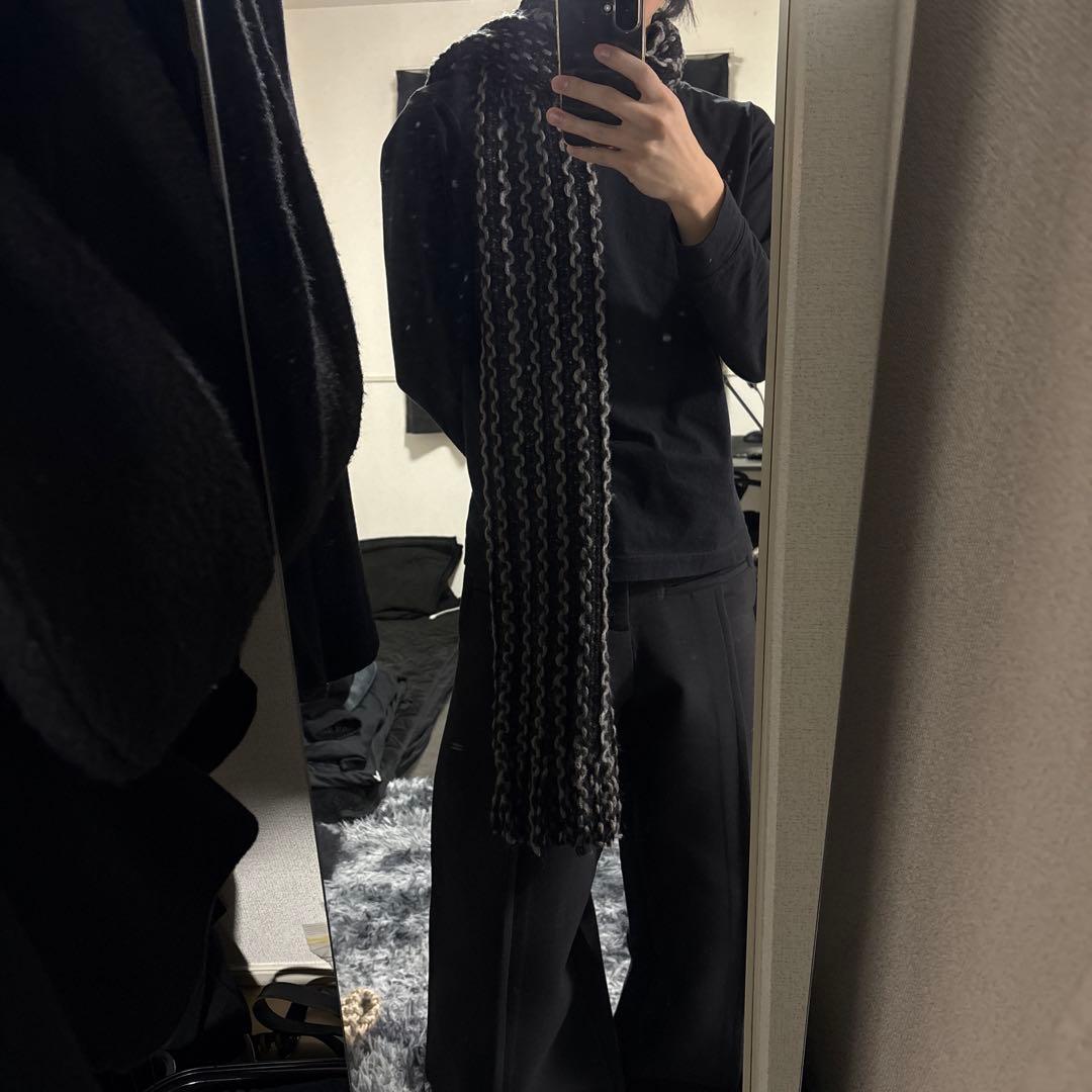 ボーダー マフラー 古着 ポーカーズ - メルカリ