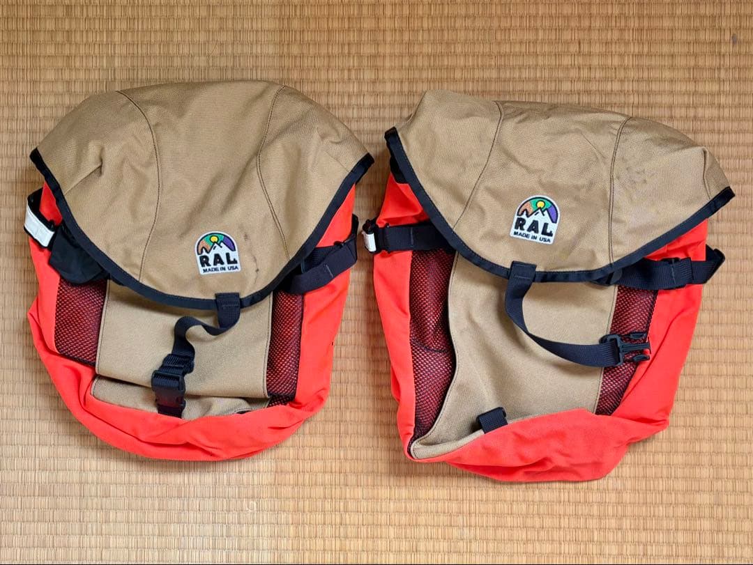 RAL DL Loader パニアバッグ　2個セット RAL DL Loader パニアバッグ 2個セット RAL LOADERS】暮らしと自転車を