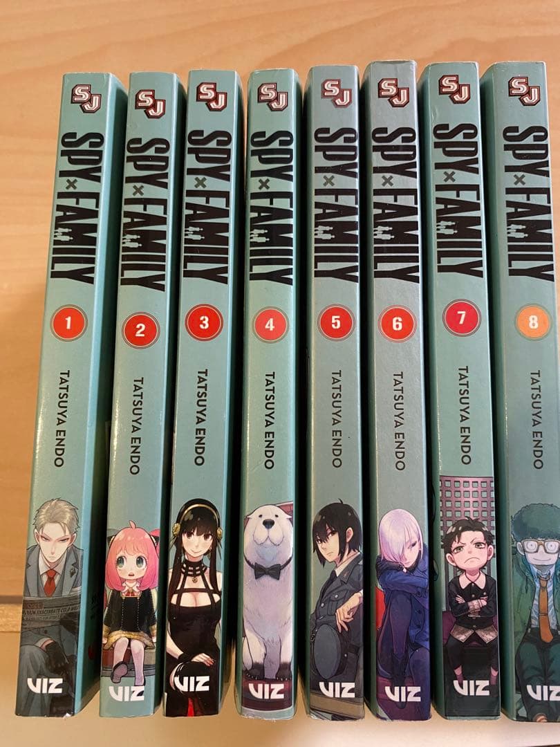 スパイファミリー SPY FAMILY 1-8巻セット 英語版 - メルカリ