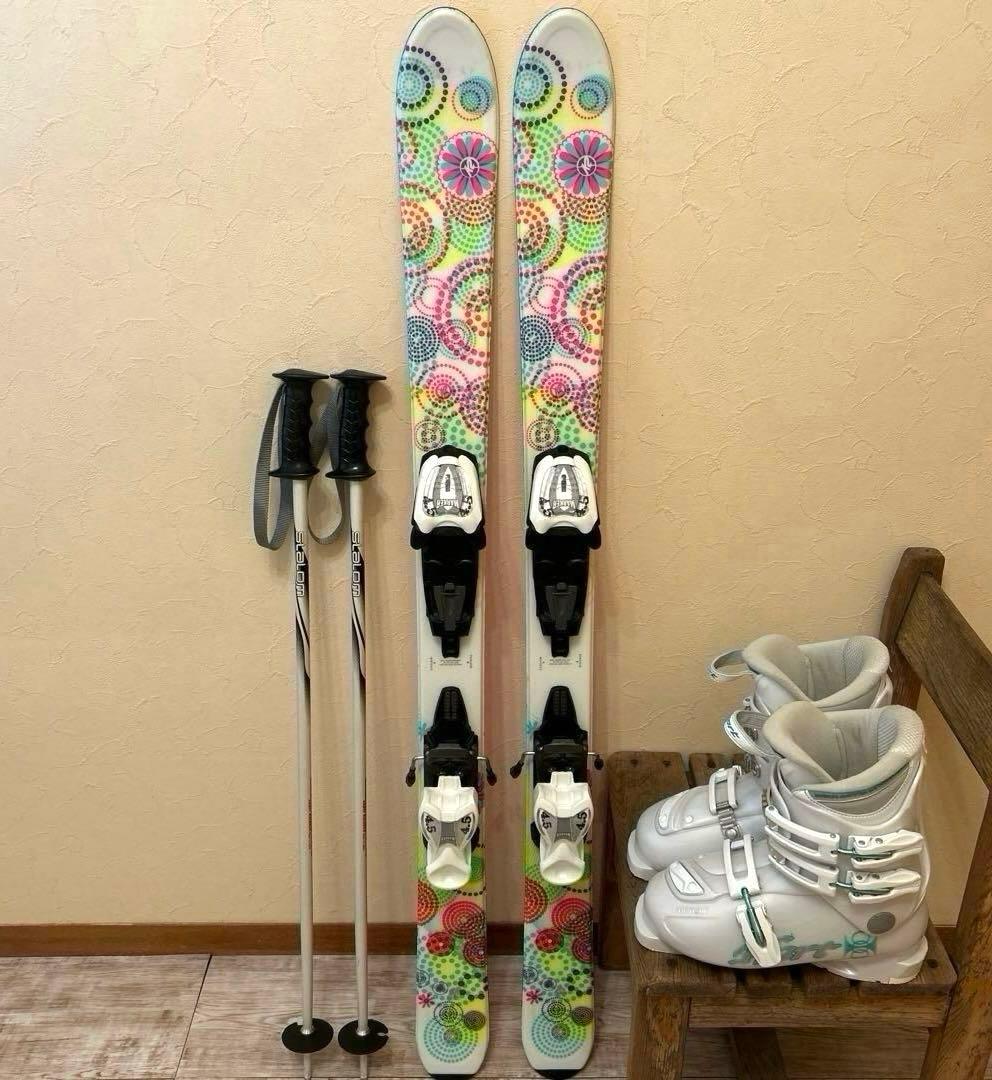 ◾️カービングスキーセット　スキー板113㎝ ブーツ22㎝　子供用　ジュニア用 スキー板 カービング ジュニア」の人気商品一覧 | 安い商品を通販