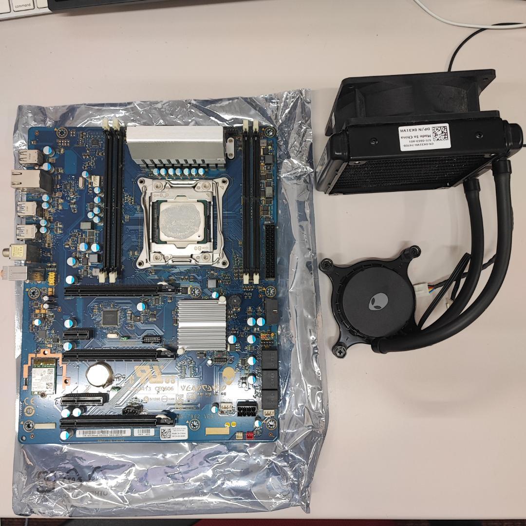 Alienwareマザーボード + I/Oパネル Nidec冷却ファン セット Alienwareマザーボード + I/Oパネル Nidec冷却ファン セット Alienware