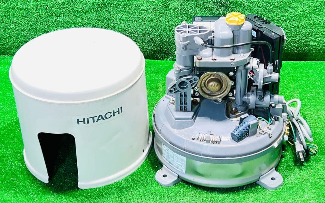 HITACHI 浅井戸用自動ポンプWT-P125W形 動作確認済み Yahoo!オークション - （動作確認済）HITACHI WT-P125W 浅井戸用浅井戸