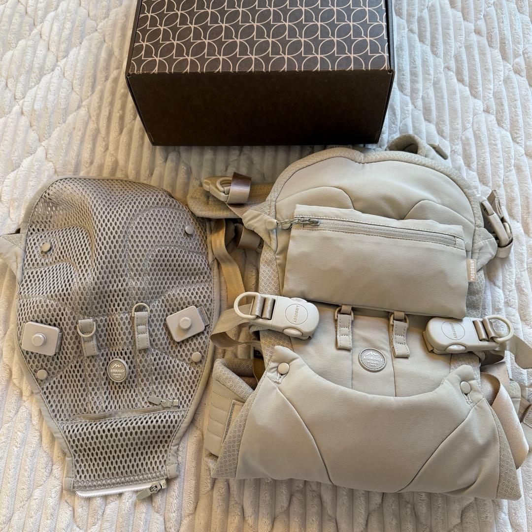 【美品　ほぼ未使用】エアバギー　抱っこ紐 ベビーキャリア　AIR BUGGY 楽天市場】【公式】エアバギー 抱っこ紐 エアバギー ベビーキャリア