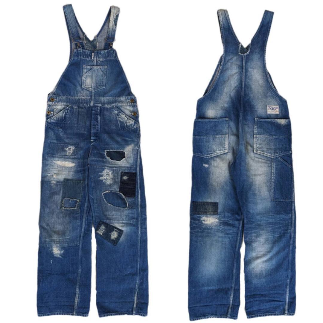 ユニオンサプライ/リペア・ヴィンテージ加工/再構築デニムオーバーオール オーバーオール | ユニオン公式通販 / UNION ONLINE SHOP