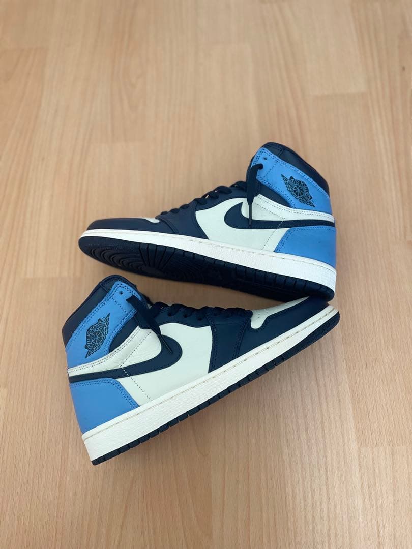 NIKEエアジョーダン1 オブシディアン エア ジョーダン 1 NIKE AIR JORDAN HI OG sail/obsidian-unibersity