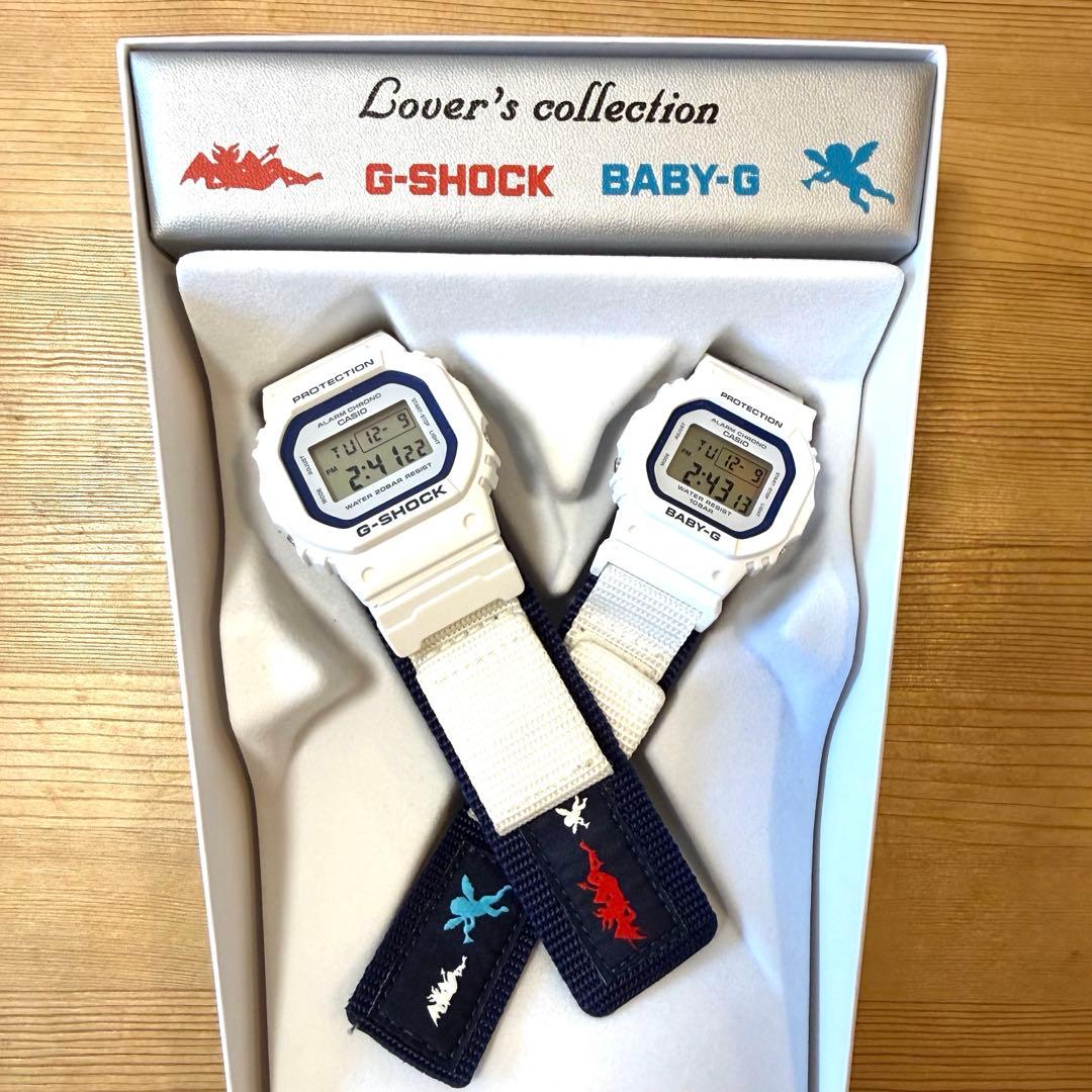 G-SHOCK　ラバーズコレクション　LOV-23A-7JR天使と悪魔　ペア Gショック】G PRESENTS LOVER'S COLLECTION 2023 / LOV-23A-7JR – GQ SHOP
