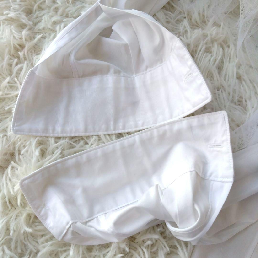 コムデギャルソン ロングシャツ ケープ チュール