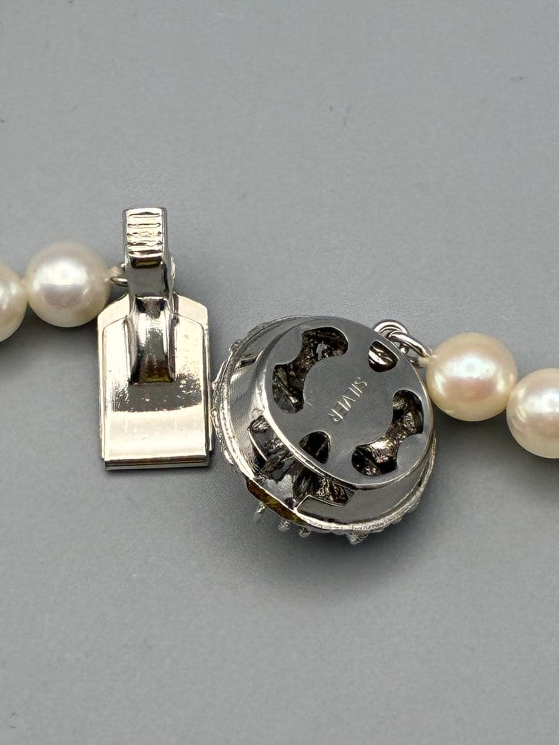 アコヤ真珠　本真珠　 0.6cm ロング　83cm レディース