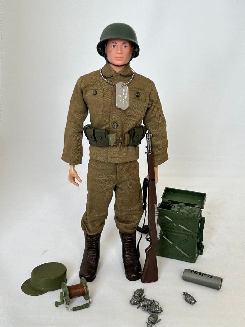 ビンテージGI ジョー　アクションソルジャー① ハスブロ 2026年最新】ハスブロ GIジョーの人気アイテム - メルカリ