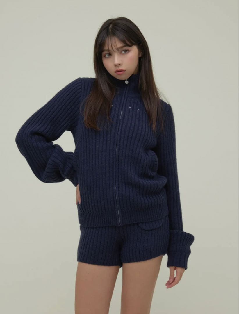 トップス Andmary Mary logo knit set up ANDMARY】Mary logo knit set up