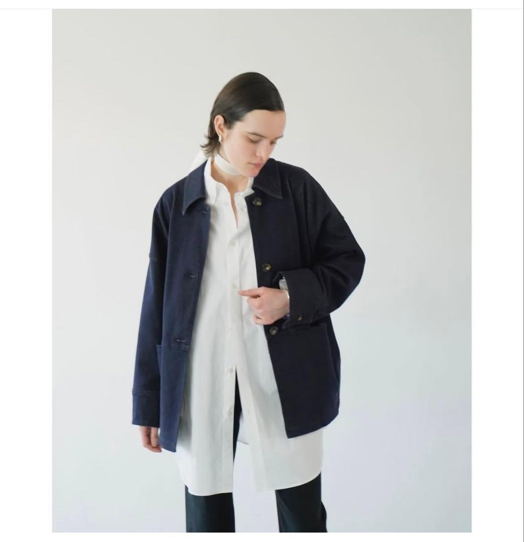 CLANE DENIM OVER JACKET サイズ1 CLANE（クラネ）の「CLANE DENIM OVER JACKET（デニムジャケット