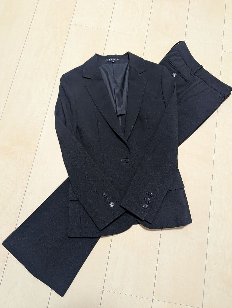 Theory 美品パンツスーツ 黒 2026年最新】Yahoo!オークション -セオリー パンツスーツの中古品