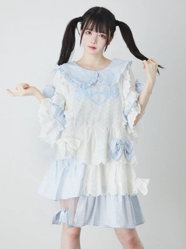 リメイクワンピース エーエヌケー Ank Rouge ㊻ AnkRouge×MAKIコラボJSK - Ank Rouge(アンクルージュ)のワンピース