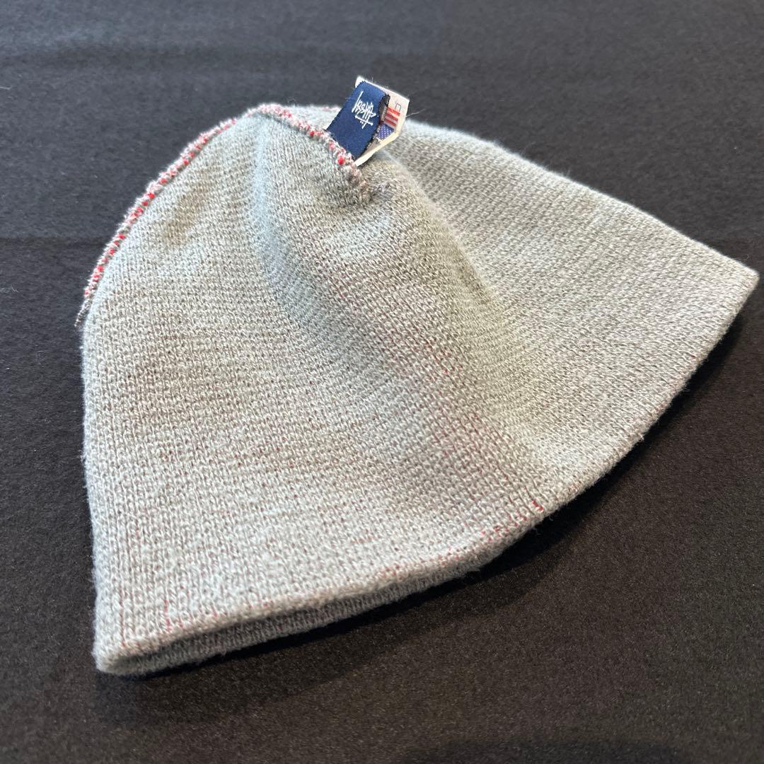 希少】90s-00s STUSSY ビーニー 紺タグ USA製 - メルカリ