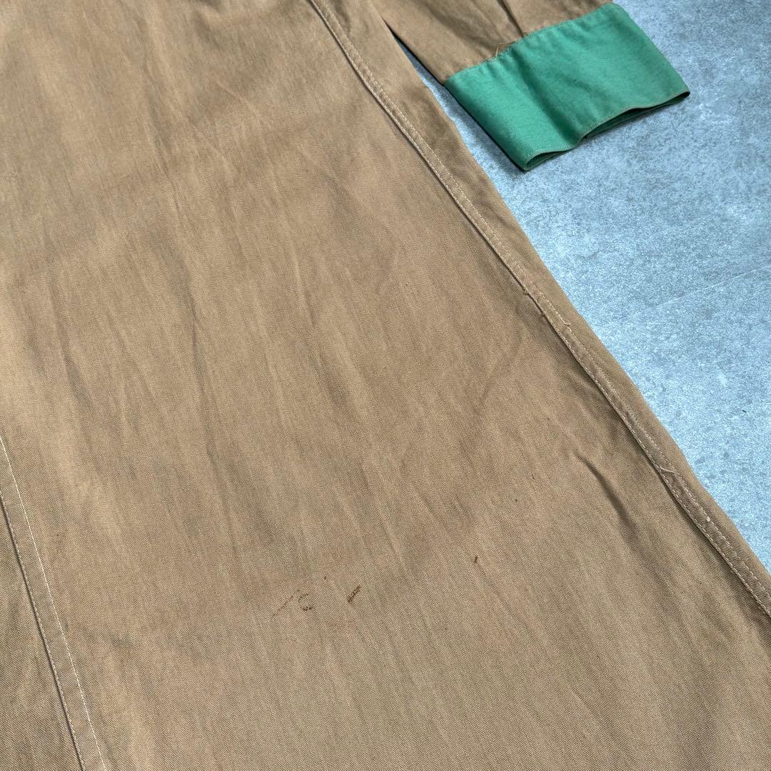 30s Pool's チェンジボタン ショップコート ダスター アトリエコート