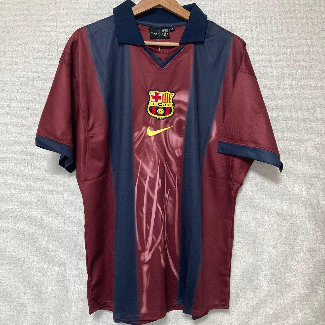 【XLサイズ】2025 バルセロナレトロ✕トラビス・スコットコラボ ユニフォーム b8e5e97ee191bb1d49654455440b71