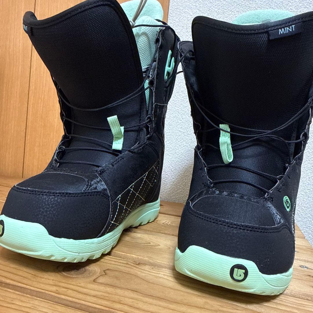 BURTON 女性用スノーボードブーツ ブラック/ミント BURTON（バートン） ブーツ レディース スノーボード ミント Burton