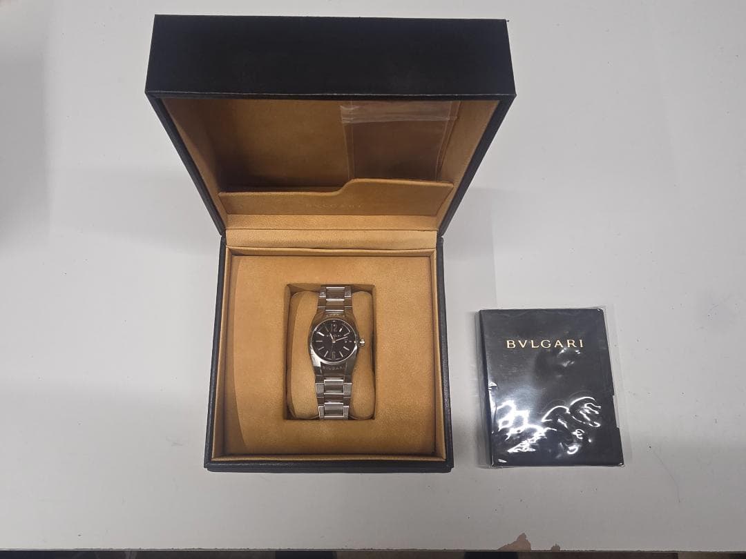 BVLGARI エルゴン 新品)BVLGARI ブルガリ エルゴン クロノグラフ EG35BSSDCH（商品ID
