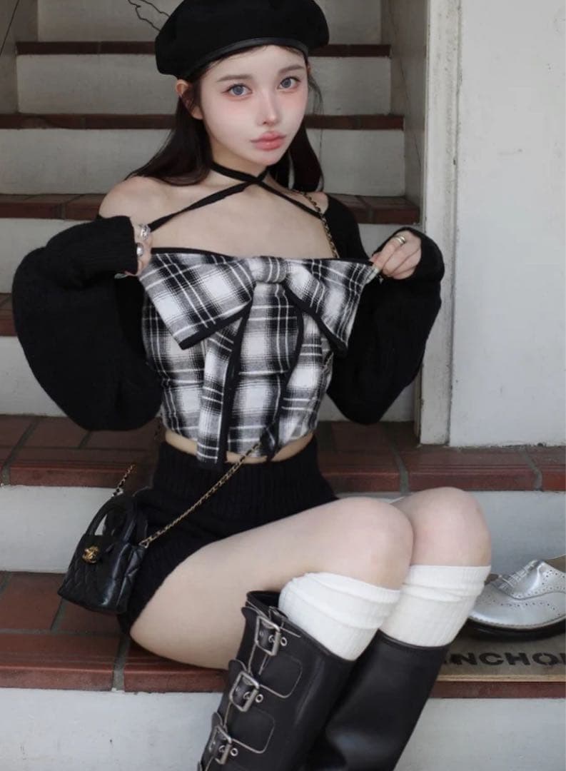 Darich ビッグリボンアンサンブル black ビッグリボンアンサンブル – Darich (ダーリッチ)